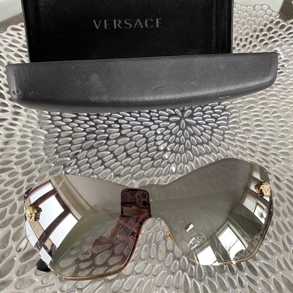 Authentic Versace Reflective Sunglasses